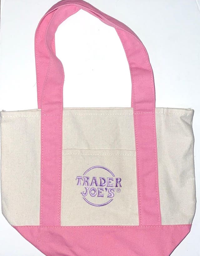 <p>These canvas bags typically cost under $5 at your local Trader Joe’s store</p>