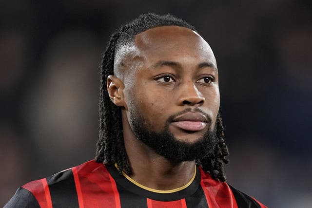 Antoine Semenyo is poised to make his Manchester City debut against Exeter (Andrew Matthews/PA)