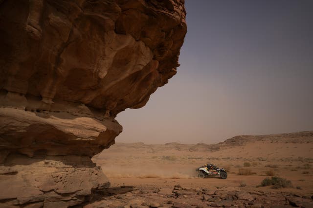APTOPIX Saudi Arabia Dakar Rally