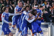 Non-league Macclesfield stun holders Crystal Palace in one of the greatest FA Cup shocks