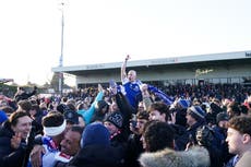 Non-league Macclesfield stun holders Crystal Palace in one of the greatest FA Cup shocks