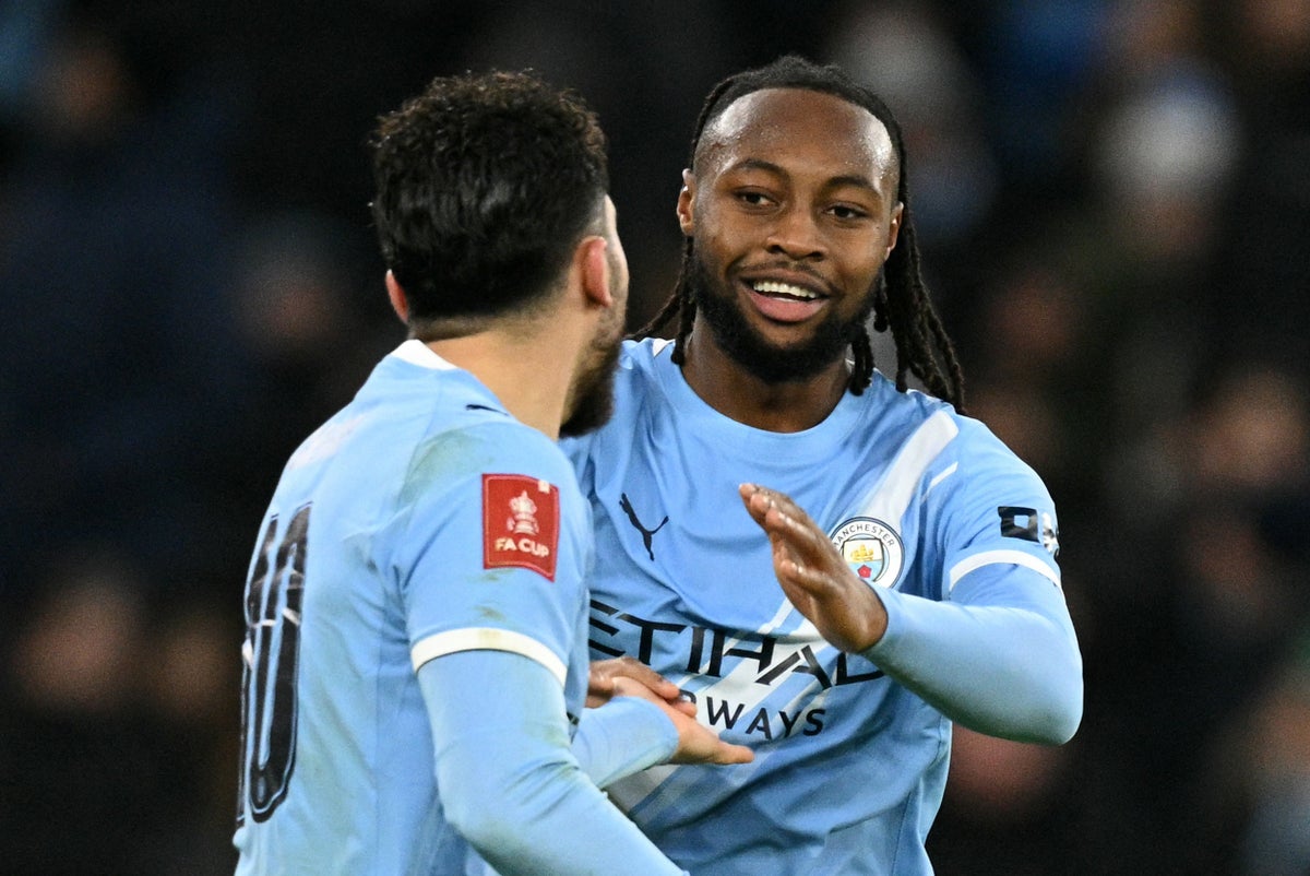 Image for Man City record FA Cup’s biggest win in years with Exeter thrashing