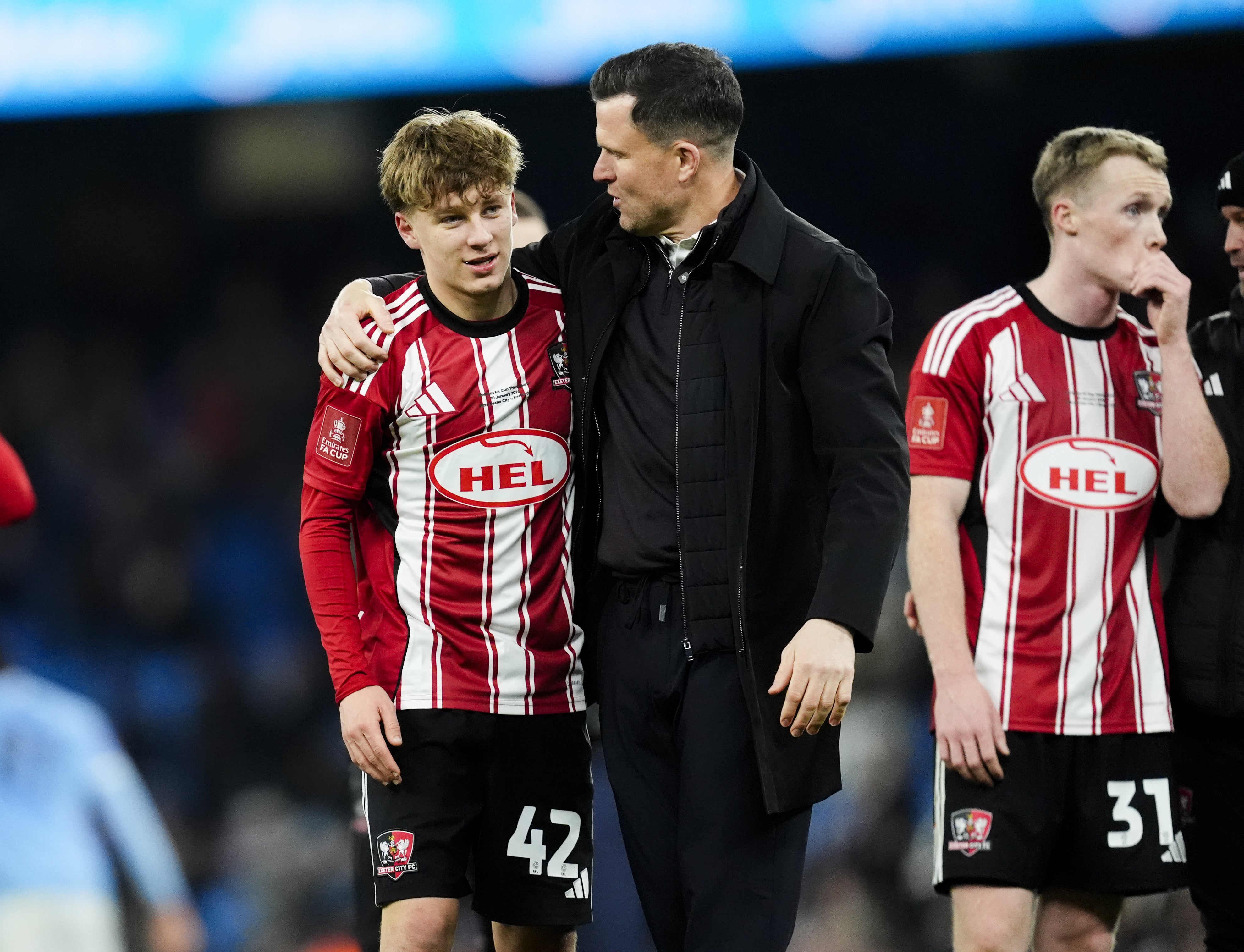 Gary Caldwell has left Exeter City to return as Wigan Athletic manager