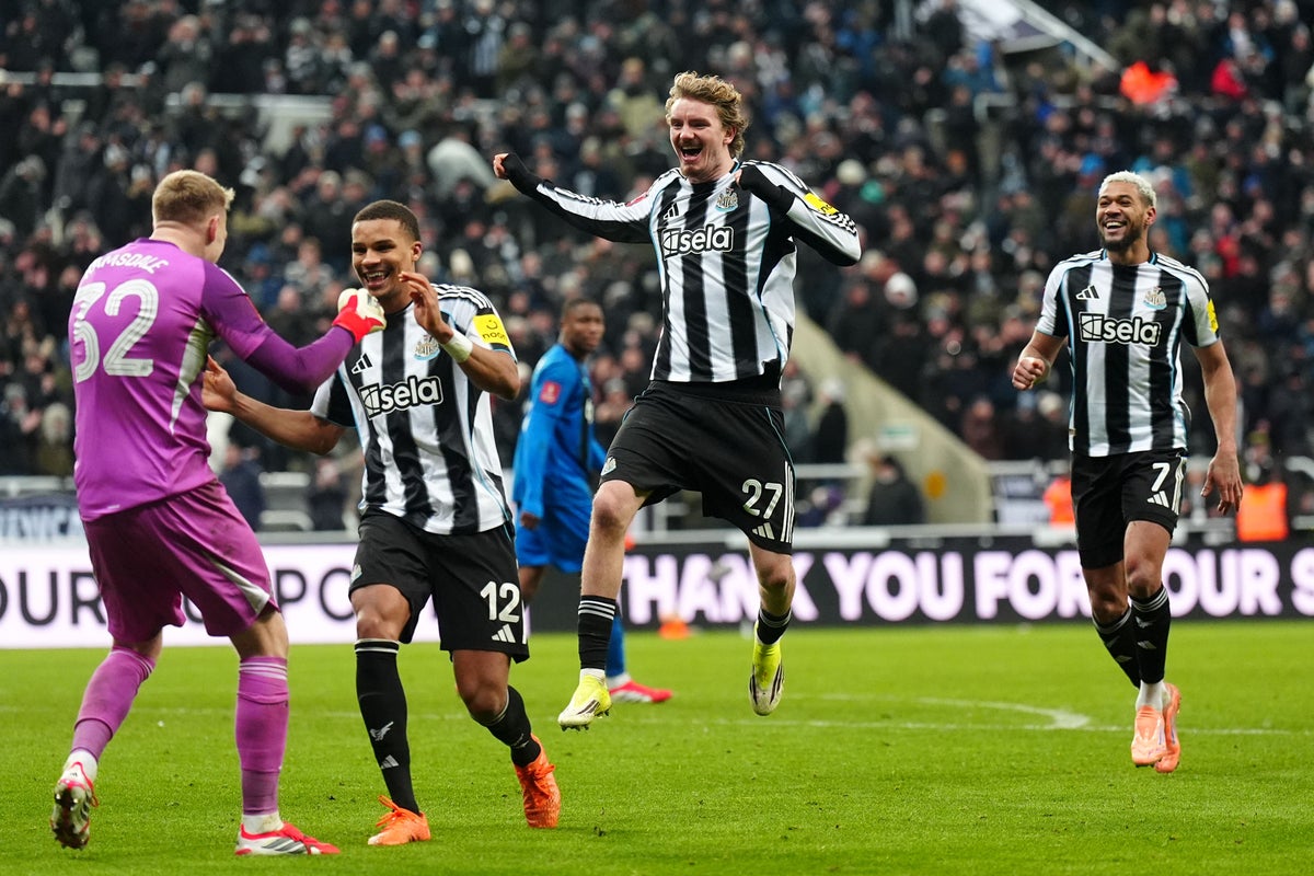 Image for Aaron Ramsdale is Newcastle’s spot-kick saviour as they knock out Bournemouth