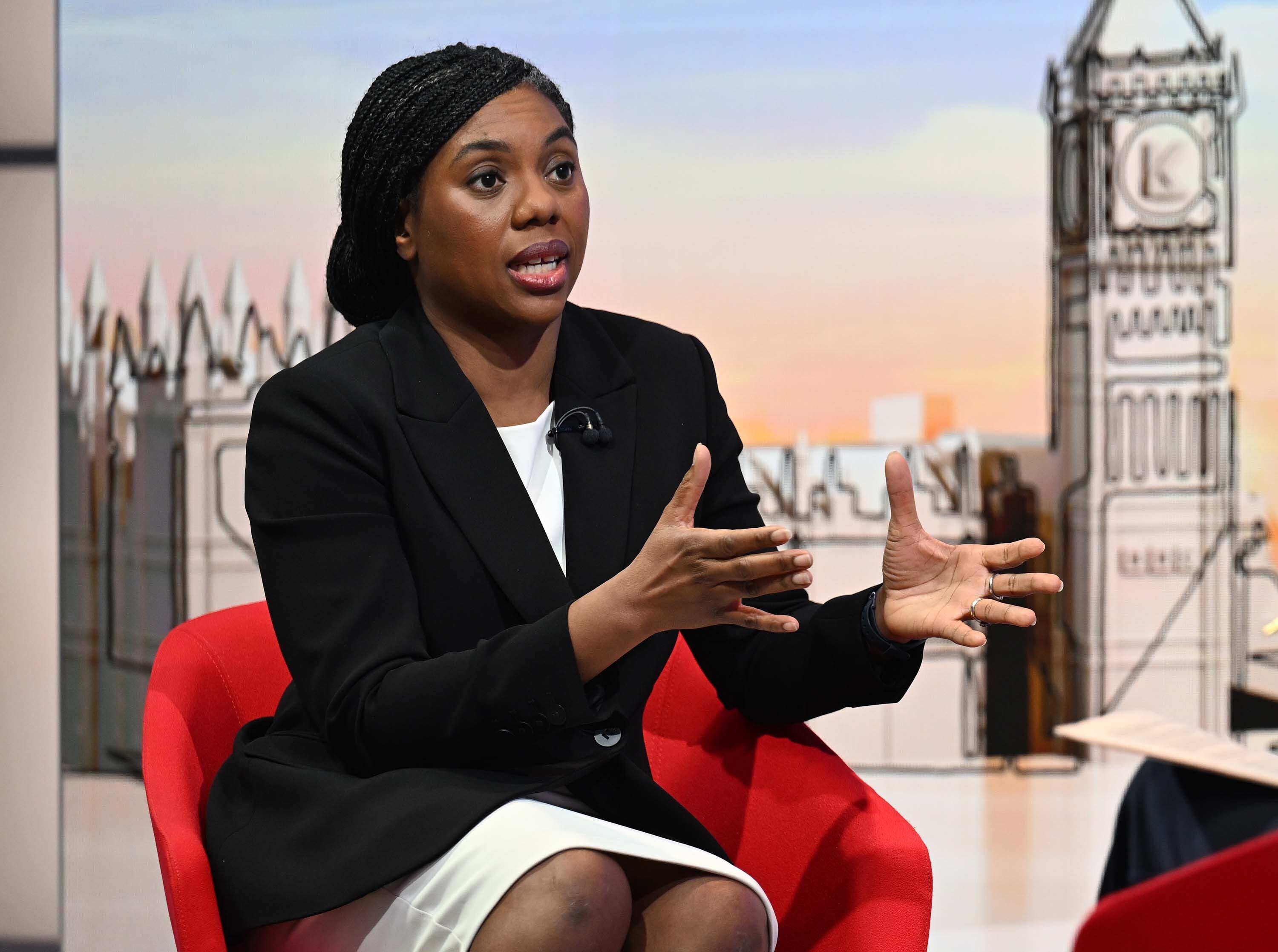 Kemi Badenoch said banning X was the ‘wrong answer’