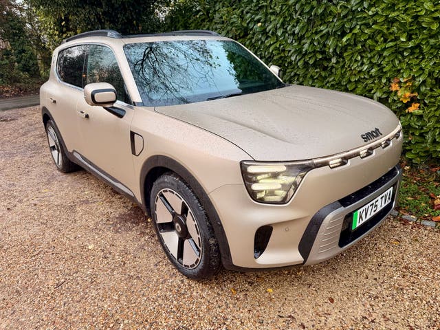 <p>The Smart #5 can charge from 10 to 80 per cent in under 18 minutes – though no public UK charging point can handle it</p>