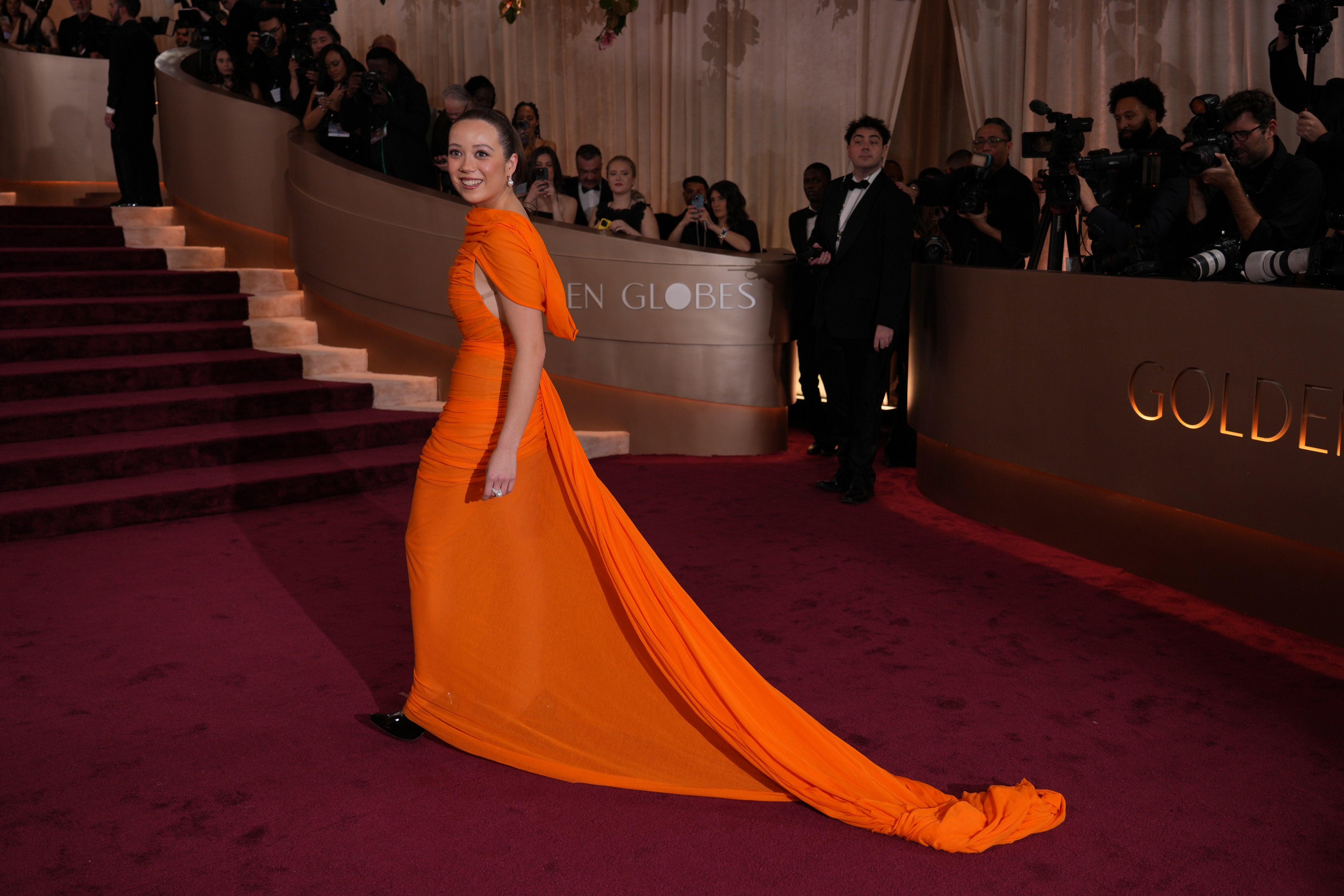 <p>83rd Golden Globes - Arrivals</p>