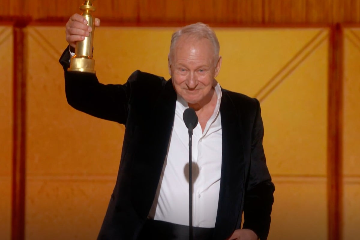 Image for Stellan Skarsgård: Golden Globe winner uses acceptance speech to issue rallying cry