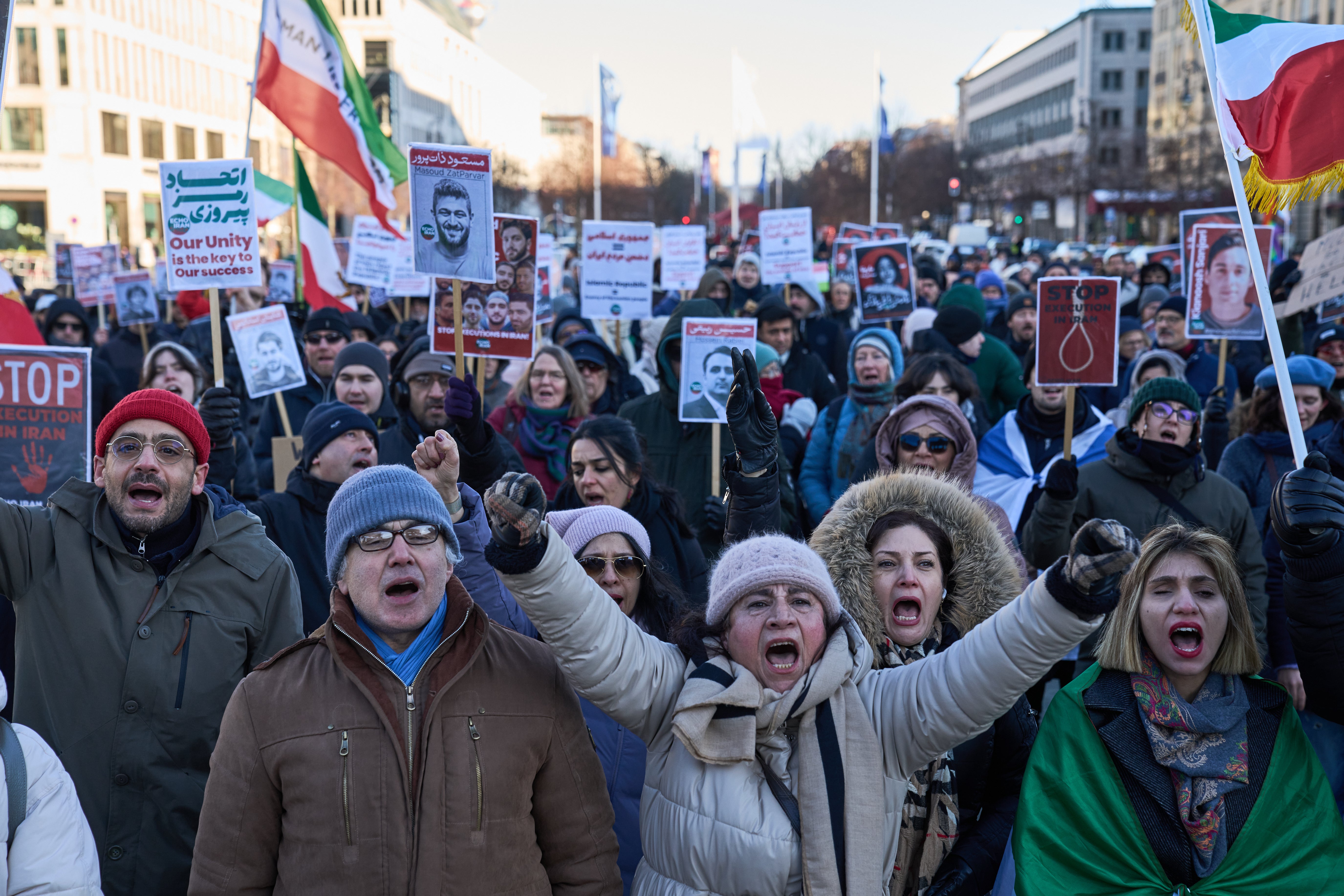 Germany Iran Protest