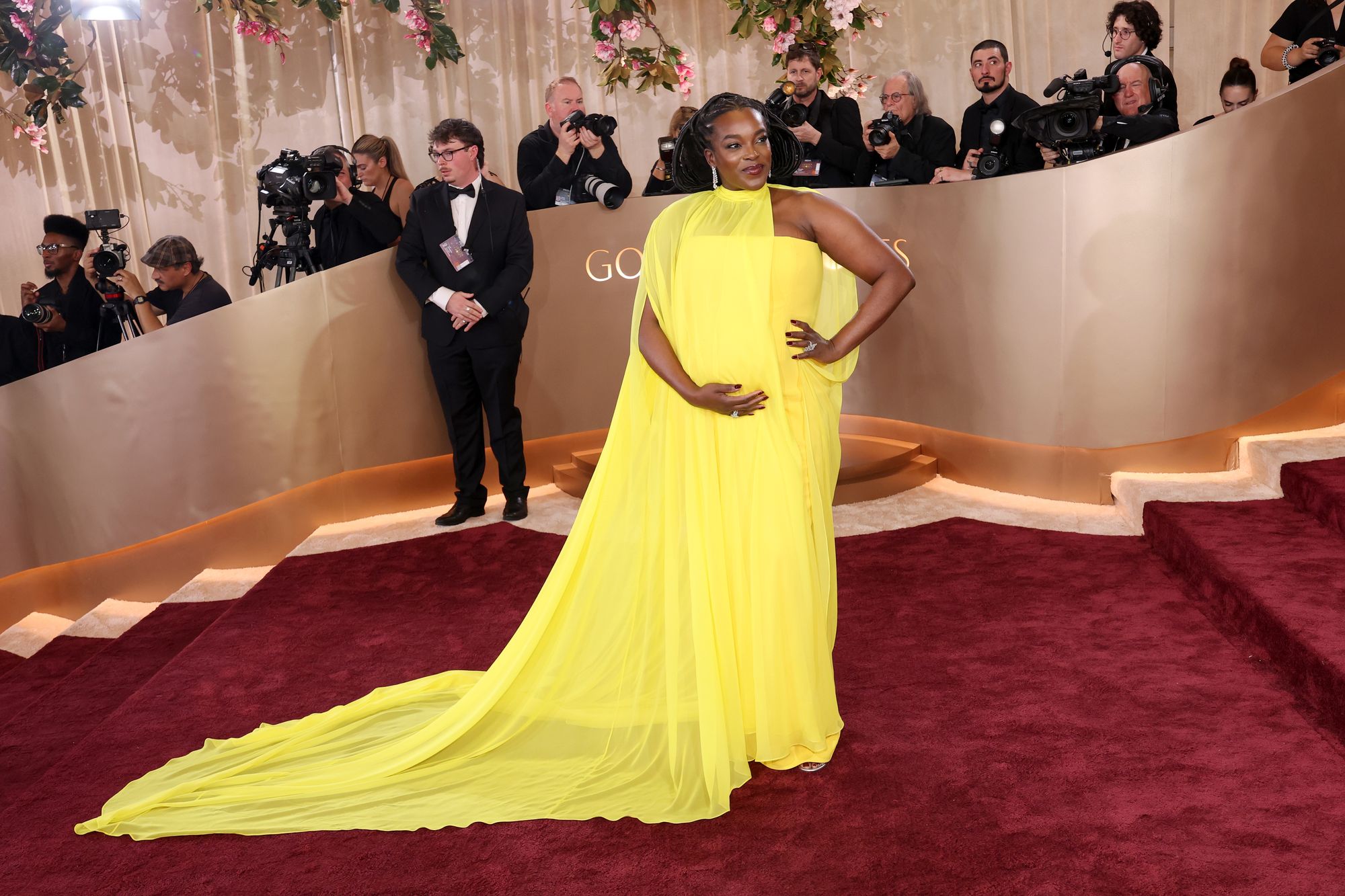 Wunmi Mosaku attends the 83rd Annual Golden Globe Awards at The Beverly Hilton