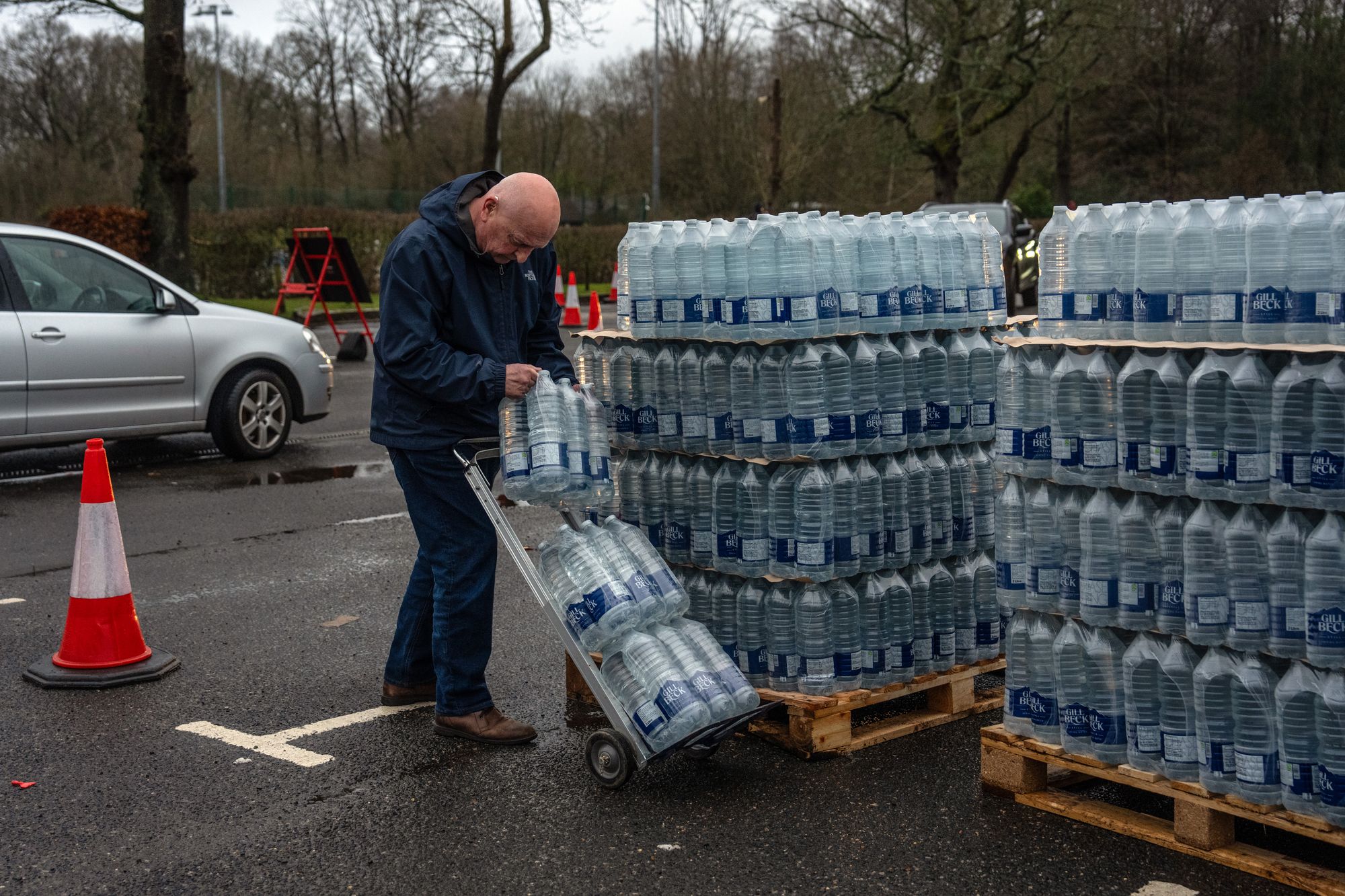 <p>Tens of thousands of homes across Kent and Sussex have been without mains water since Saturday morning</p>