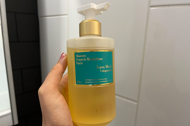Best luxury hand wash review IndyBest Maison Francis Kurkdjian Paris aqua media cologne forte