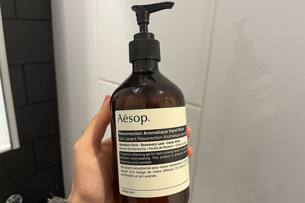 Best luxury hand wash review IndyBest Aesop resurrection aromatique hand wash 