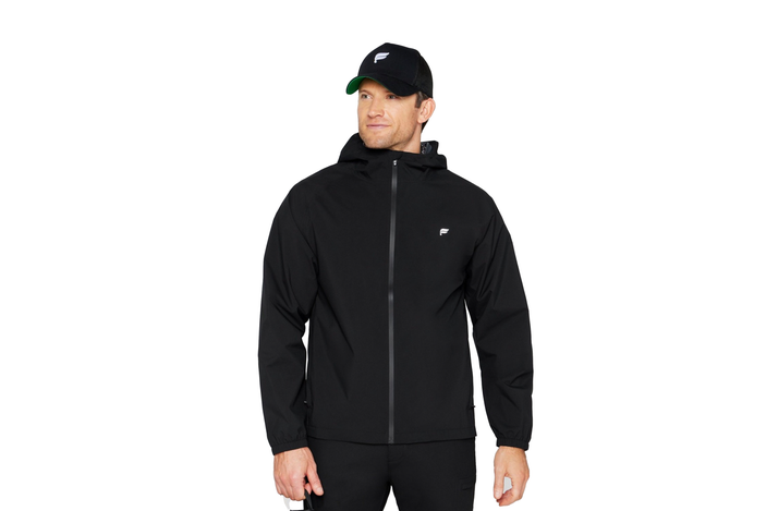 best men's waterproof jacket indybest review Fabletics the waterproof rain jacke