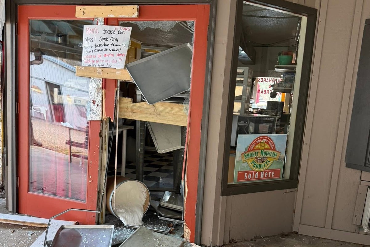Time to change the locks: Tennessee candy store ransacked by bear for the fourth time Time to change the locks: Tennessee candy store ransacked by bear for the fourth time