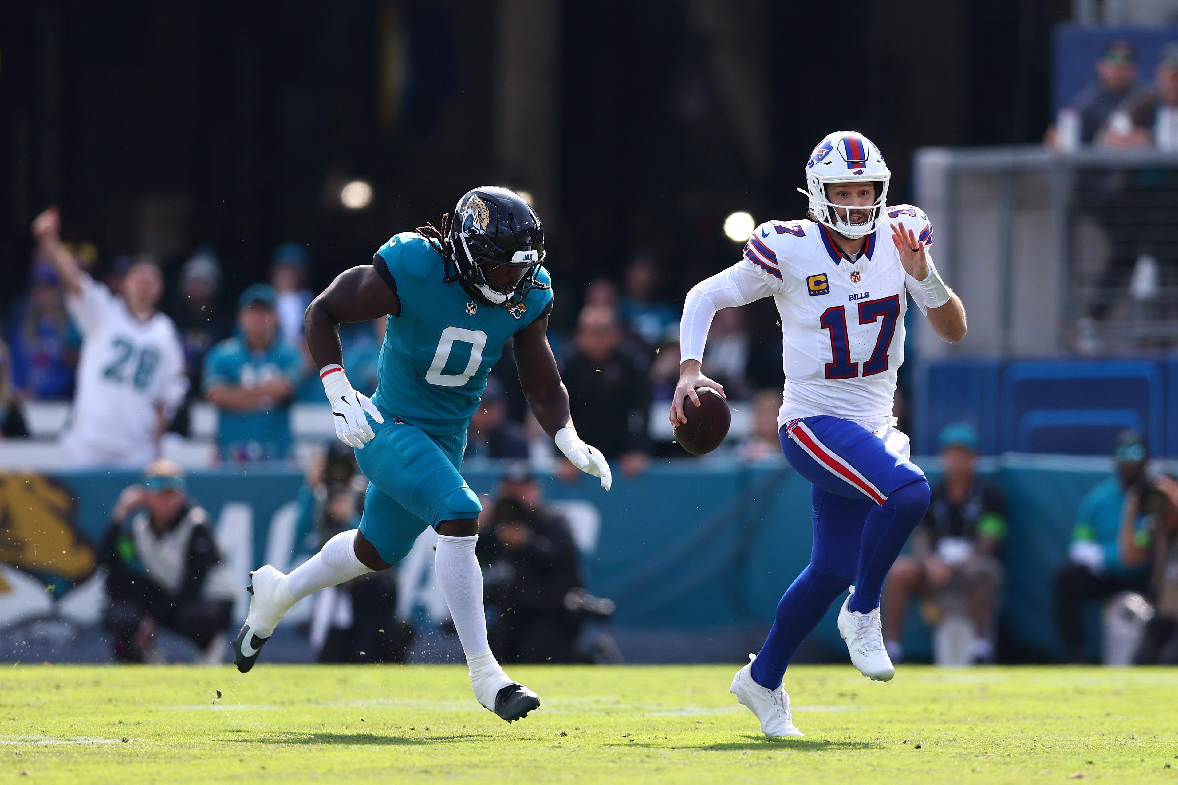 Prior to the Globes, Allen led the Buffalo Bills to a wildcard playoff win Sunday against the Jacksonville Jaguars
