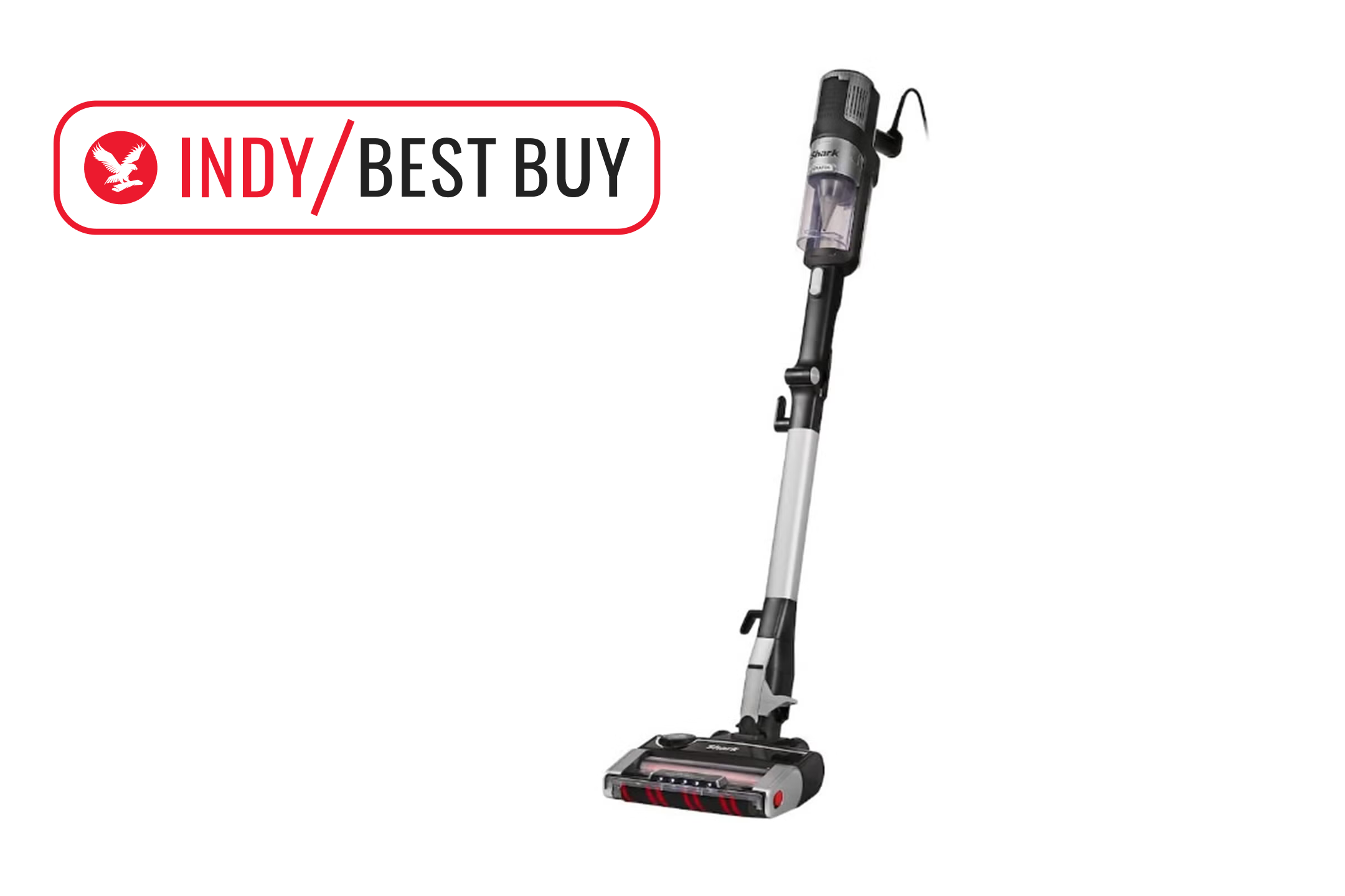 Shark stratos corded stick pet pro with best buy logo