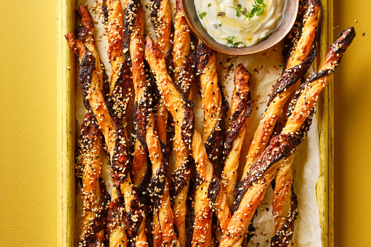 Ryan Riley recipe for joy: Black olive, feta and honey twists Ryan Riley recipe for joy: Black olive, feta and honey twists