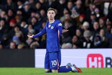 Liam Rosenior gives Cole Palmer fitness update ahead of Chelsea’s Carabao Cup semi-final with Arsenal