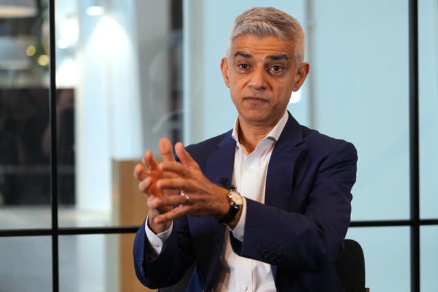 <p>Sadiq Khan has cited statistics showing 2025 was one of the safest in terms of serious violent crimes</p>