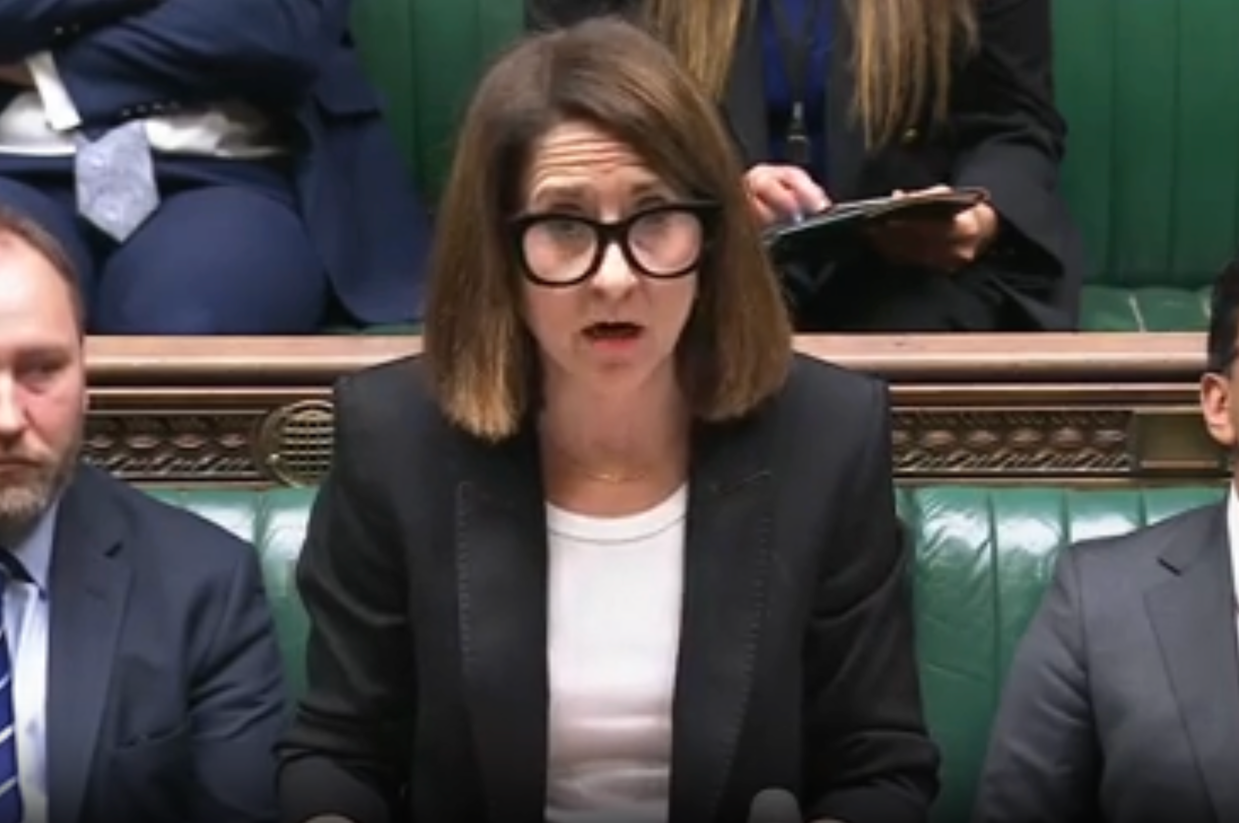 The government will criminalise apps which allow users to create nude fake images of people, Liz Kendall told the Commons