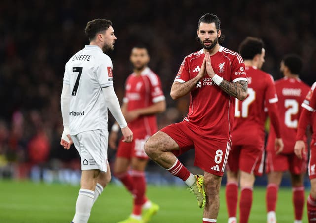 <p>Dominik Szoboszlai swung from the sublime to the ridiculous on a night of mixed fortune</p>