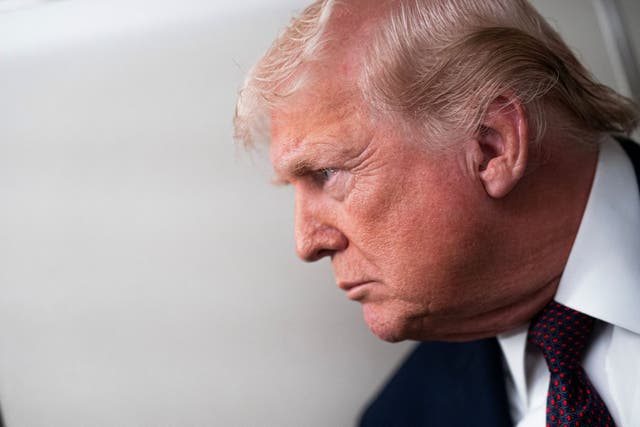 <p>US President Donald Trump has responded to protests in Iran</p>