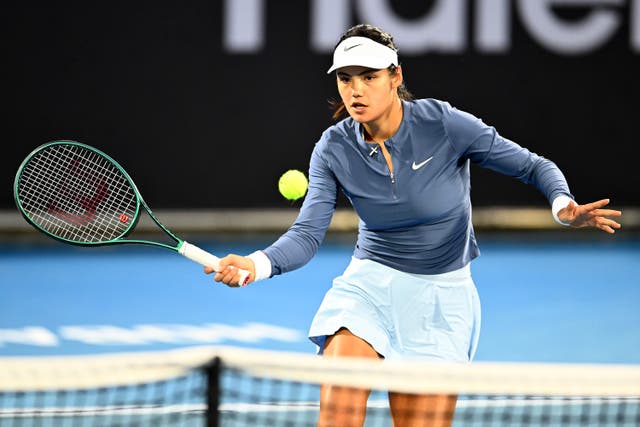 <p>Raducanu will be looking to tune-up for the Australian Open in this week’s Hobart International</p>