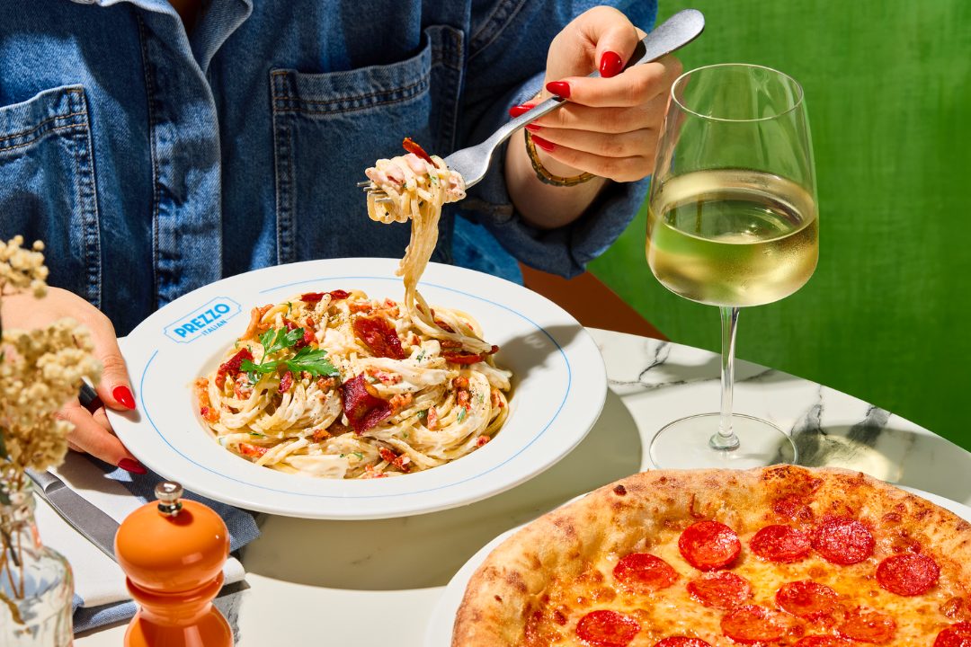 For one day only, you can get a pizza or pasta for 99p when you download the Club Prezzo app