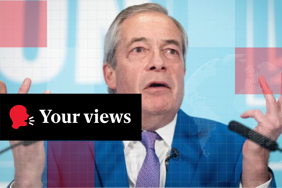 <p>Nigel Farage said he would simply “break” any such deal</p>