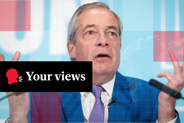 <p>Nigel Farage said he would simply “break” any such deal</p>