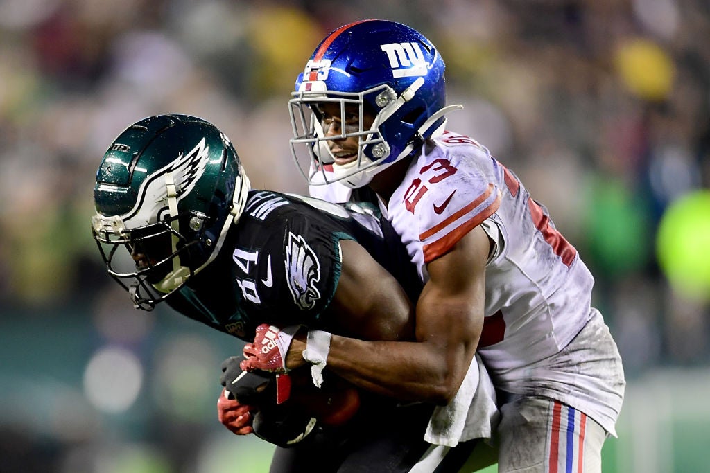 <p>Former New York Giants star Sam Beal (pictured right) has been missing for seven months, according to his sister</p>