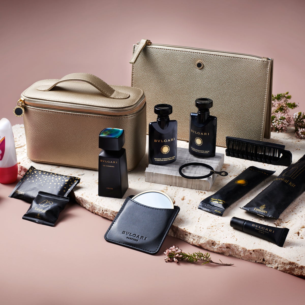 We reviewed everything inside first-class amenity kits from