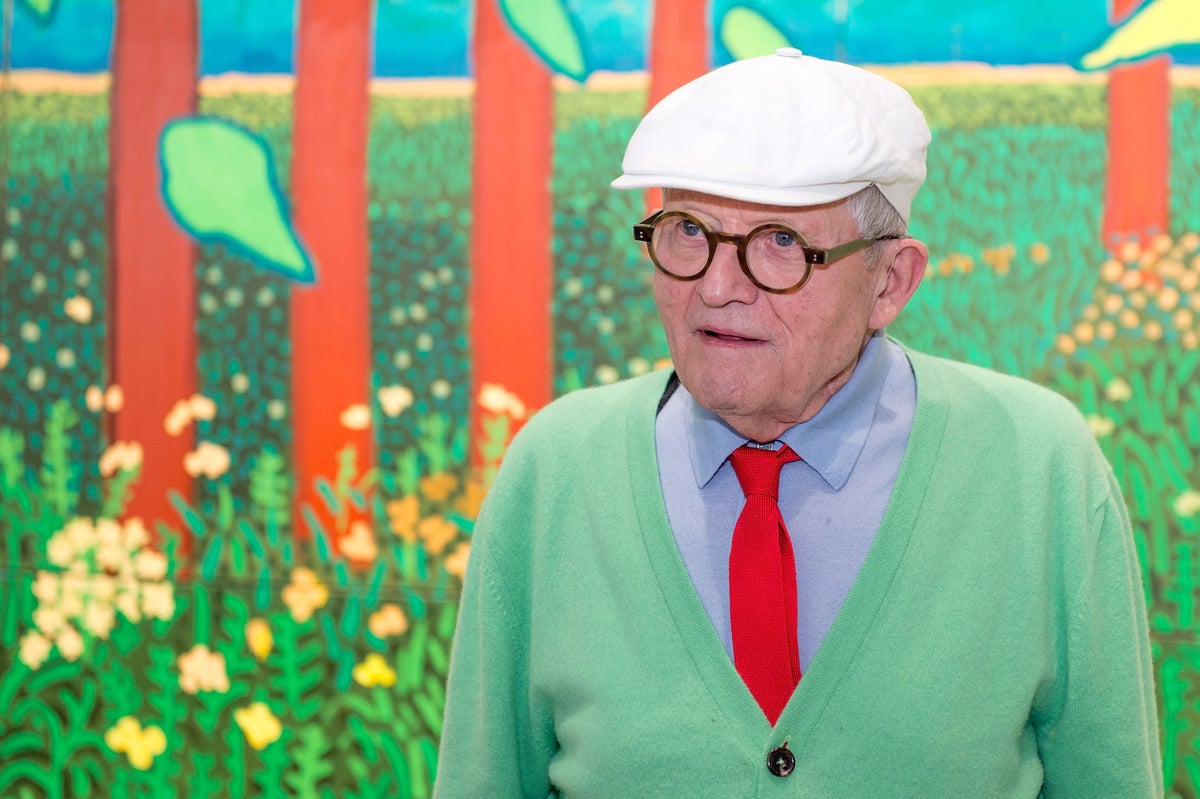 Image for David Hockney: Why it’s madness to move the Bayeux Tapestry to Britain