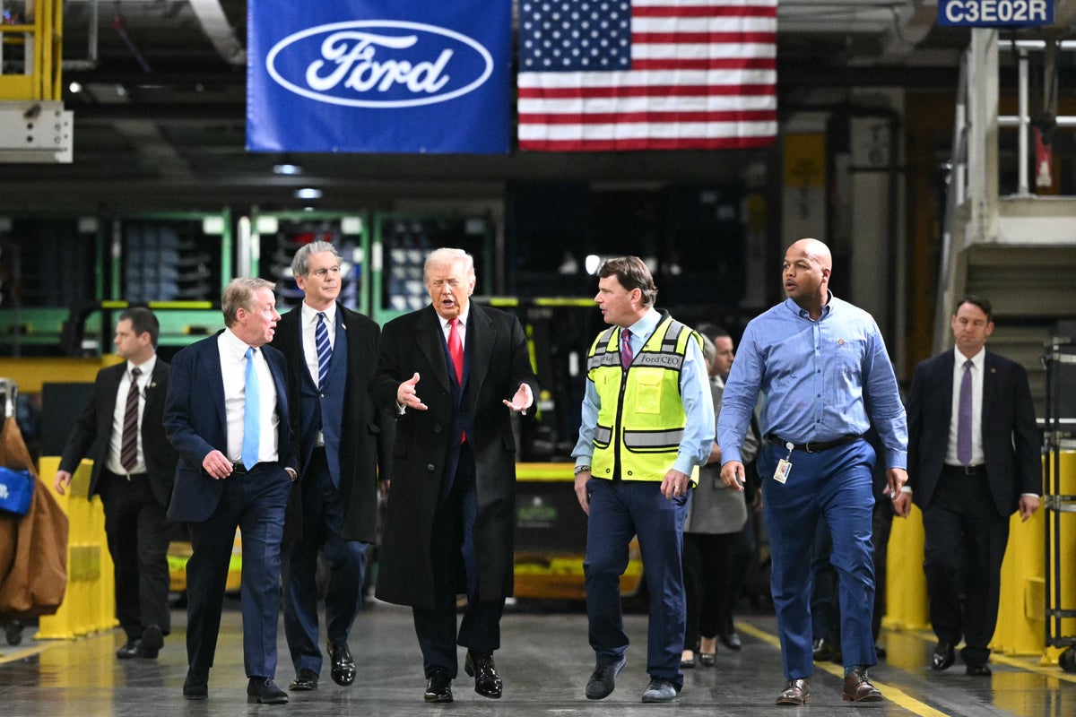 ‘We got your back’: Michigan Ford worker who heckled Trump was not disciplined by union, report says