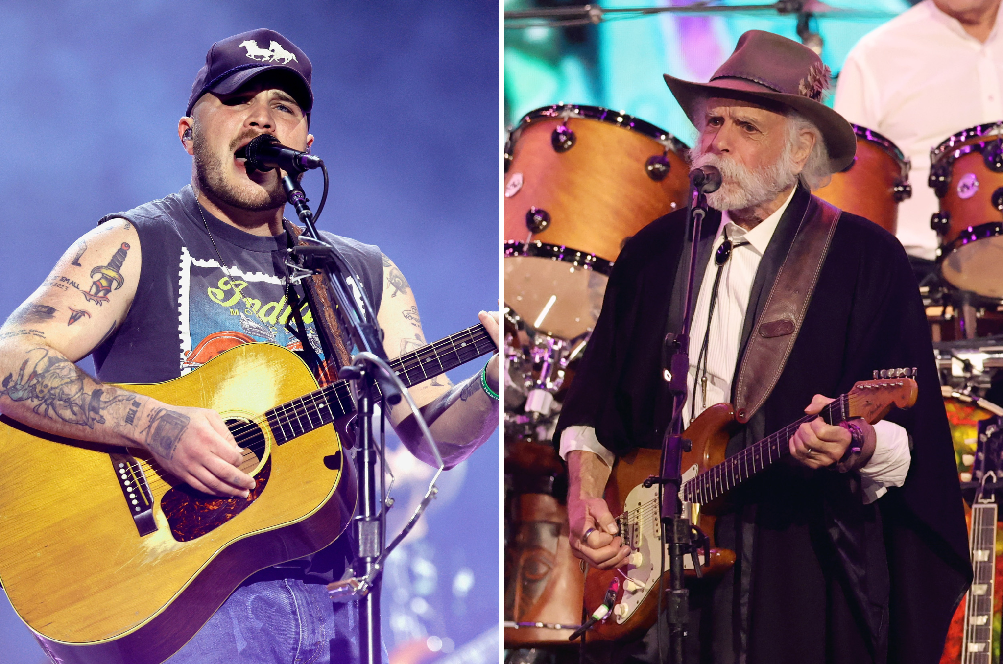 Zach Bryan was gifted Bob Weir&rsquo;s guitar days before Grateful Dead co-founder&rsquo;s death