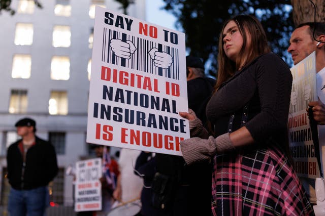 <p>Civil-liberties groups opposed the idea, as did Reform UK</p>