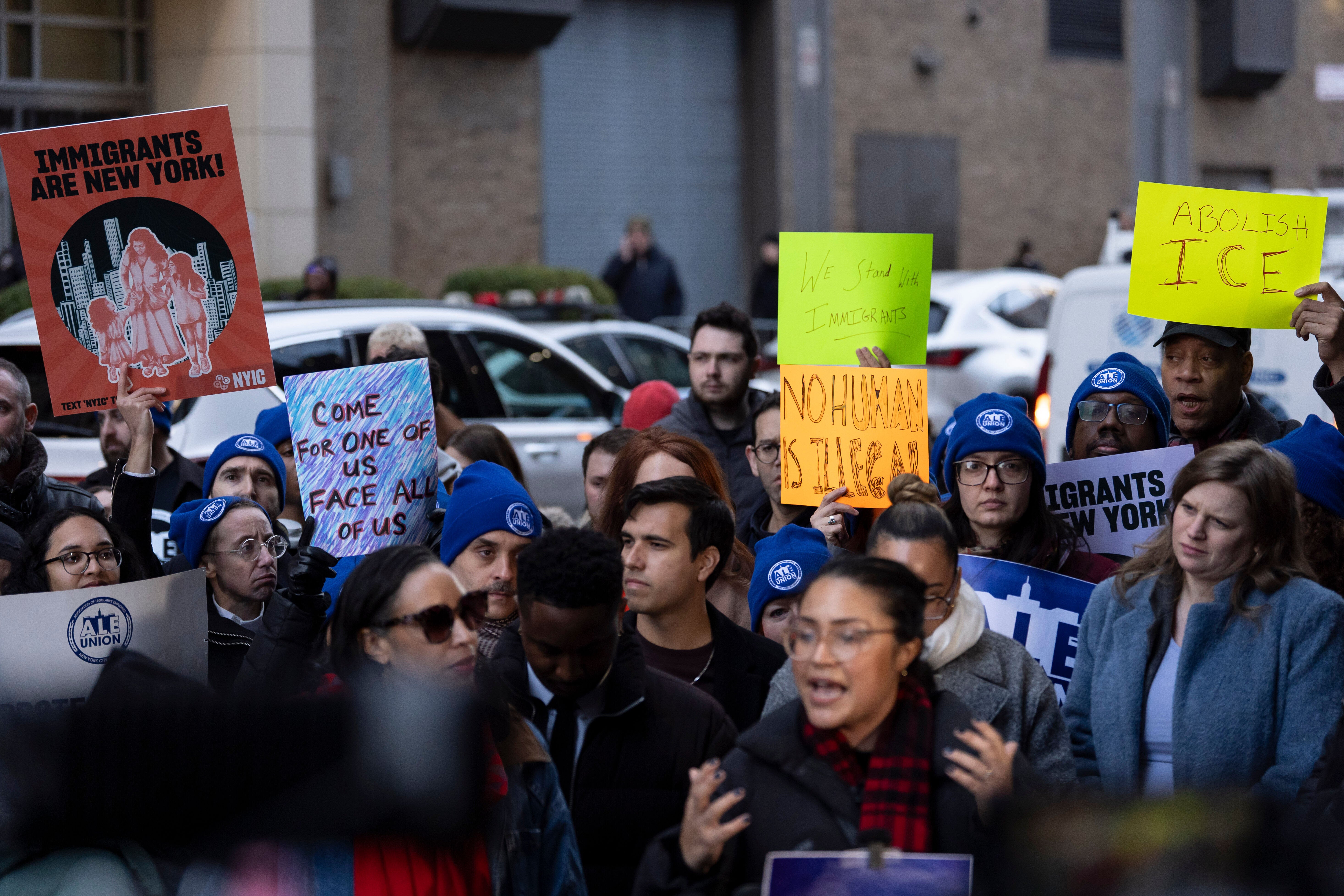 ICE arrest of NYC Council employee sparks outrage and protests