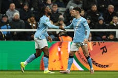 Newcastle vs Man City live: Semenyo has second goal ruled out with controversial offside