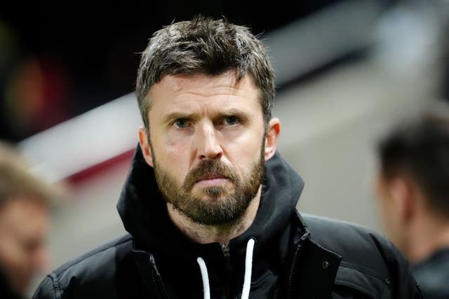 Michael Carrick has been appointed Manchester United head coach until the end of the season (Adam Davy/PA)