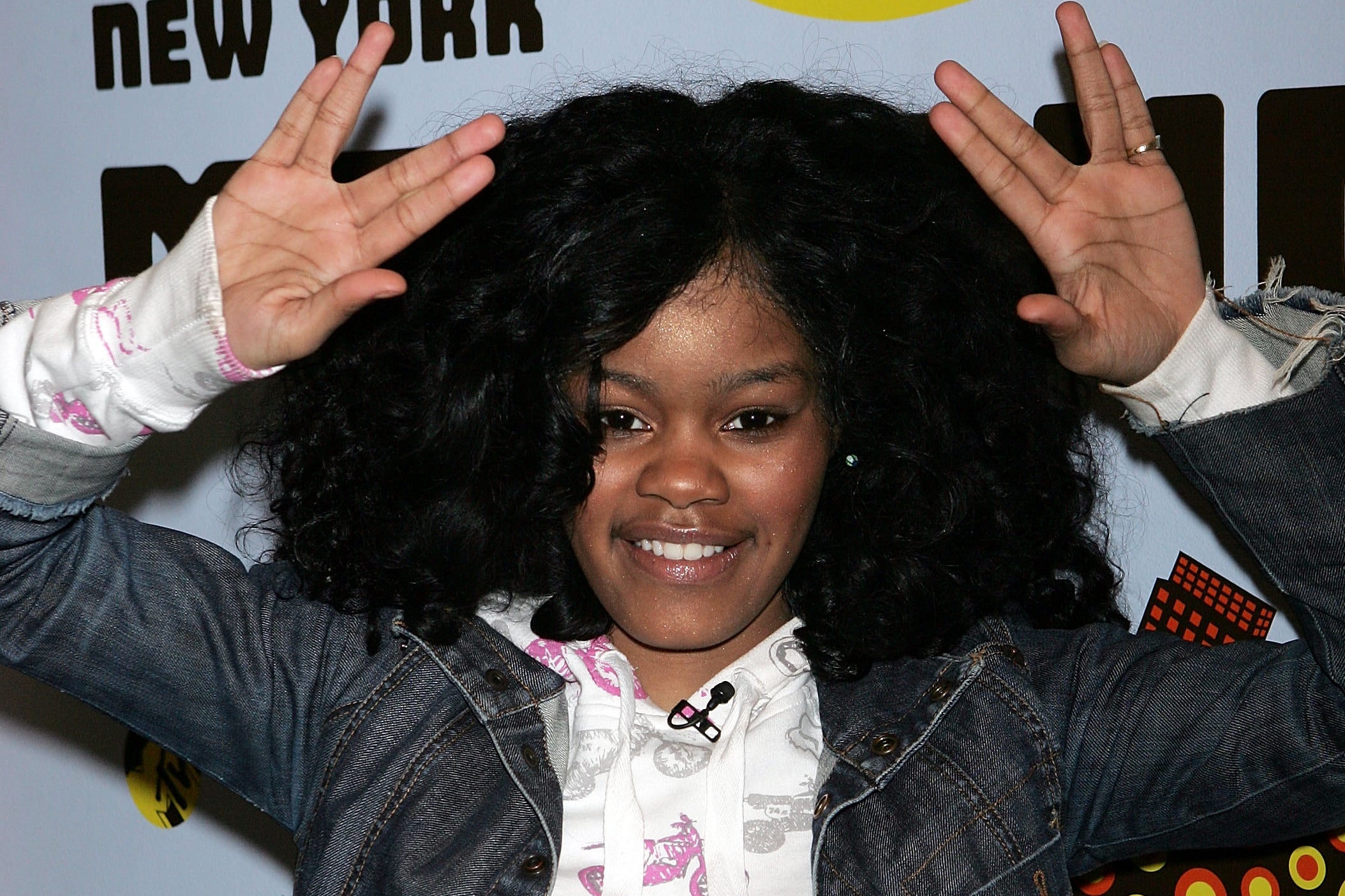 Taylor at an MTV event in New York in April 2007, a few months after her birthday party was featured in 'My Super Sweet 16'