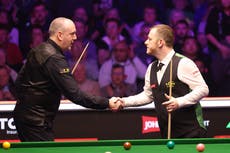 Mark Allen ‘might have needed a nappy’ after food poisoning battle before win at Masters