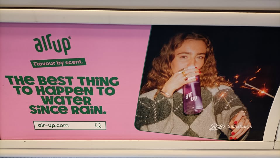 Air Up adverts are appealing to young adults