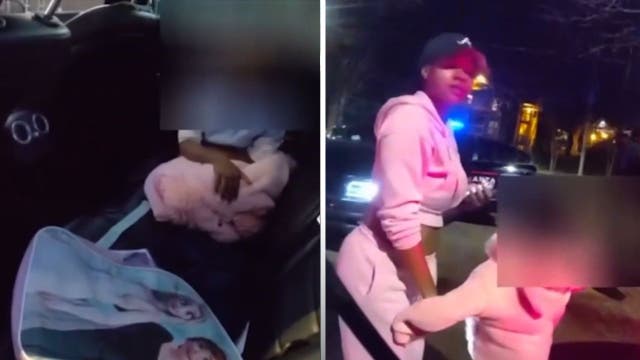 <p>Child rescued after car was stolen while she slept in the back</p>