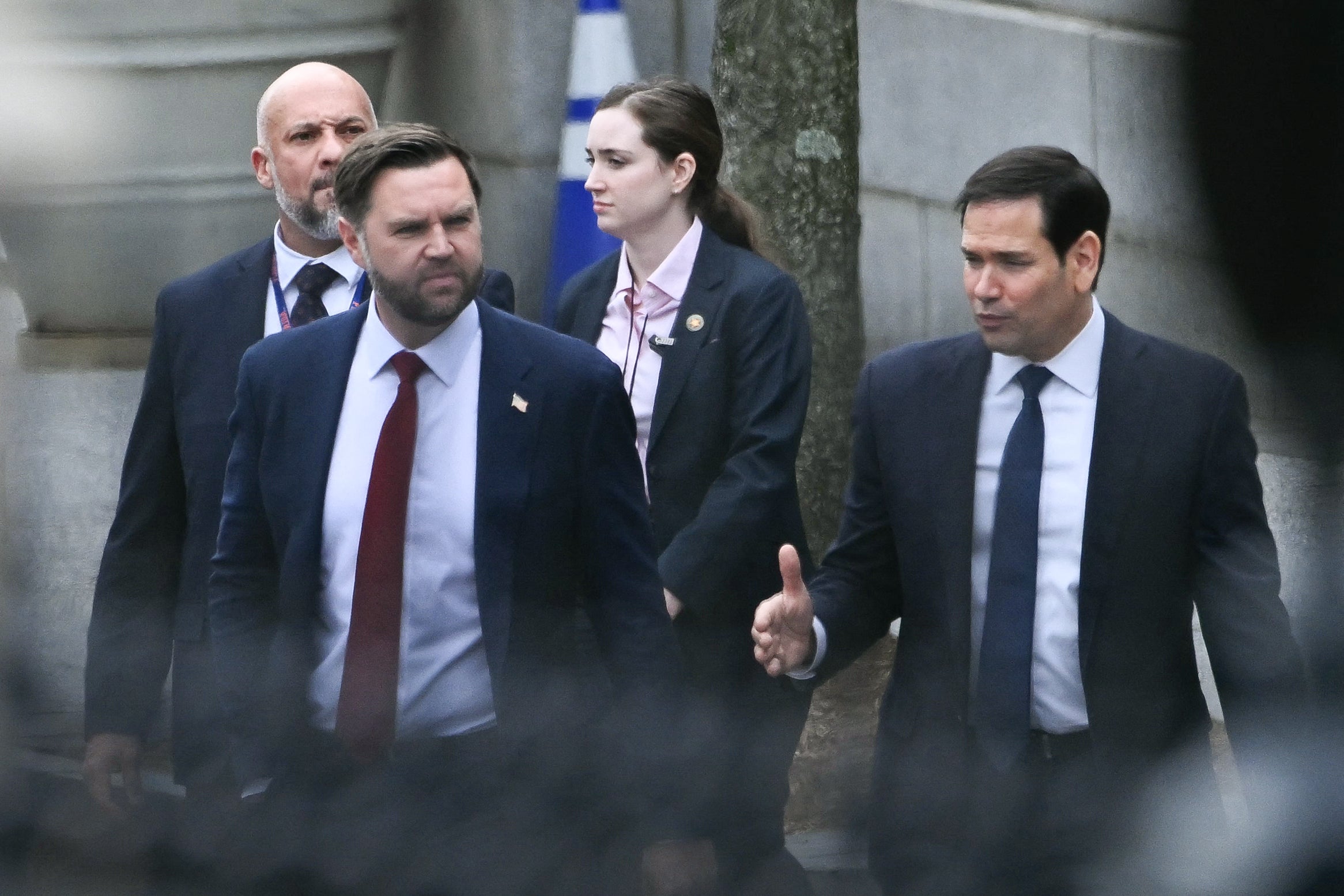 <p>Vice President JD Vance and Secretary of State Marco Rubio prepare to meet with officials from Denmark and Greenland</p>