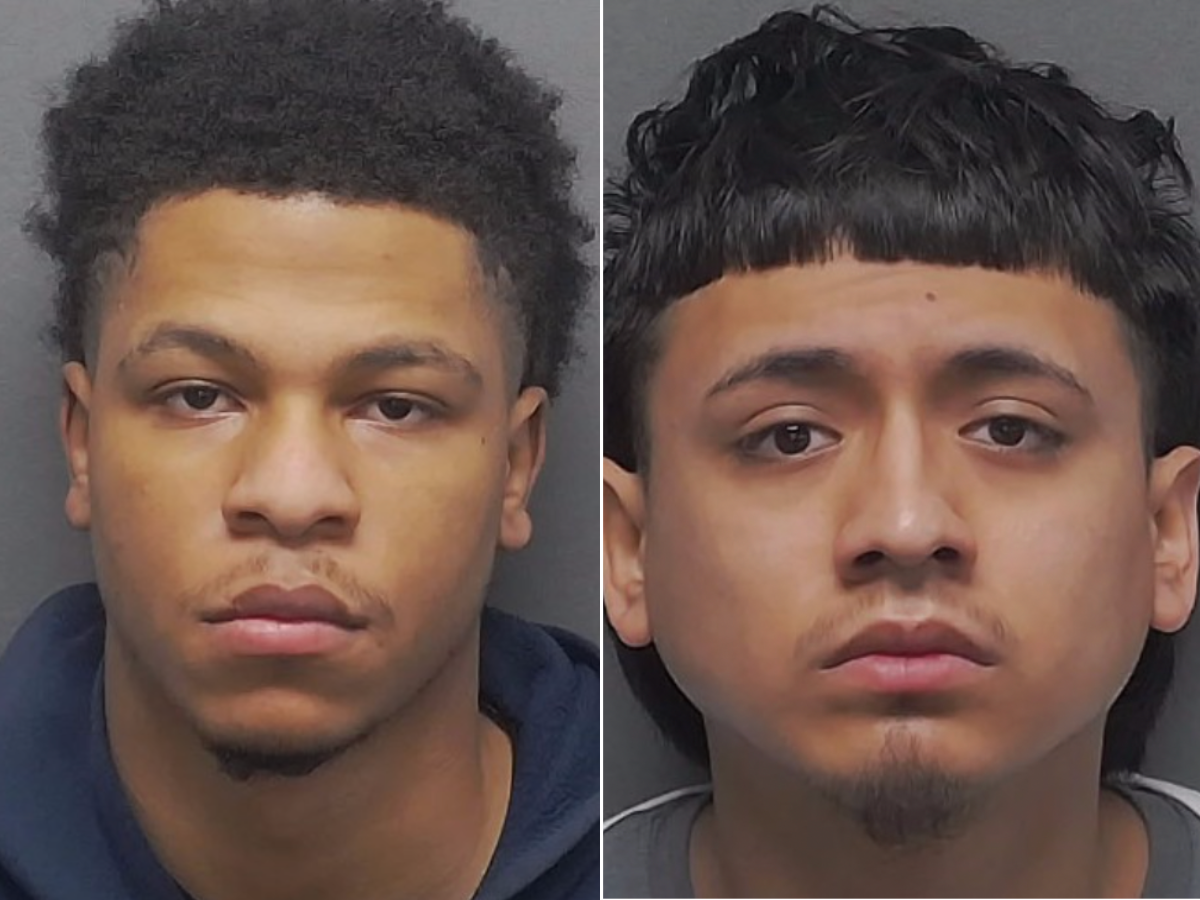 <p>Jamari McKillion and David Perez Morales Jr. were arrested and charged with murder in connection with a deadly shooting outside an Amazon fulfillment center</p>