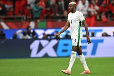 Nigeria’s Victor Osimhen decision backfires in painful Africa Cup of Nations semi-final defeat