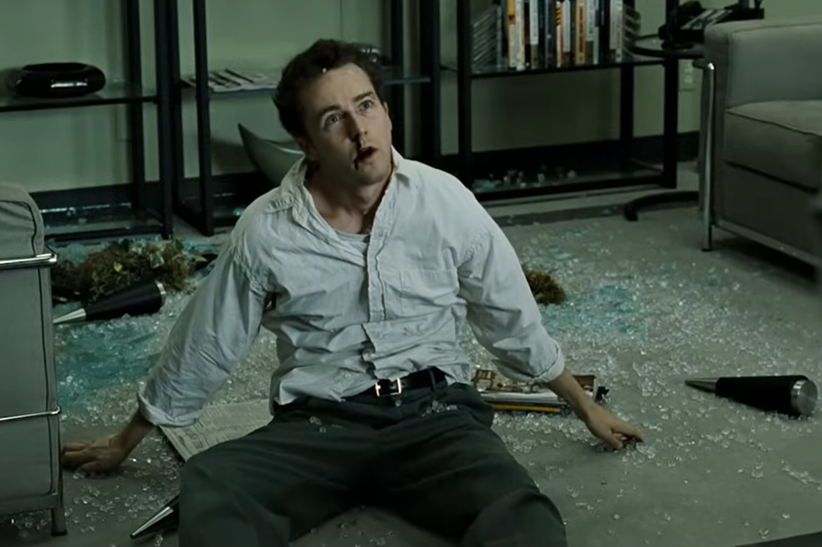 Edward Norton in ‘Fight Club: The ultimate rage quit?