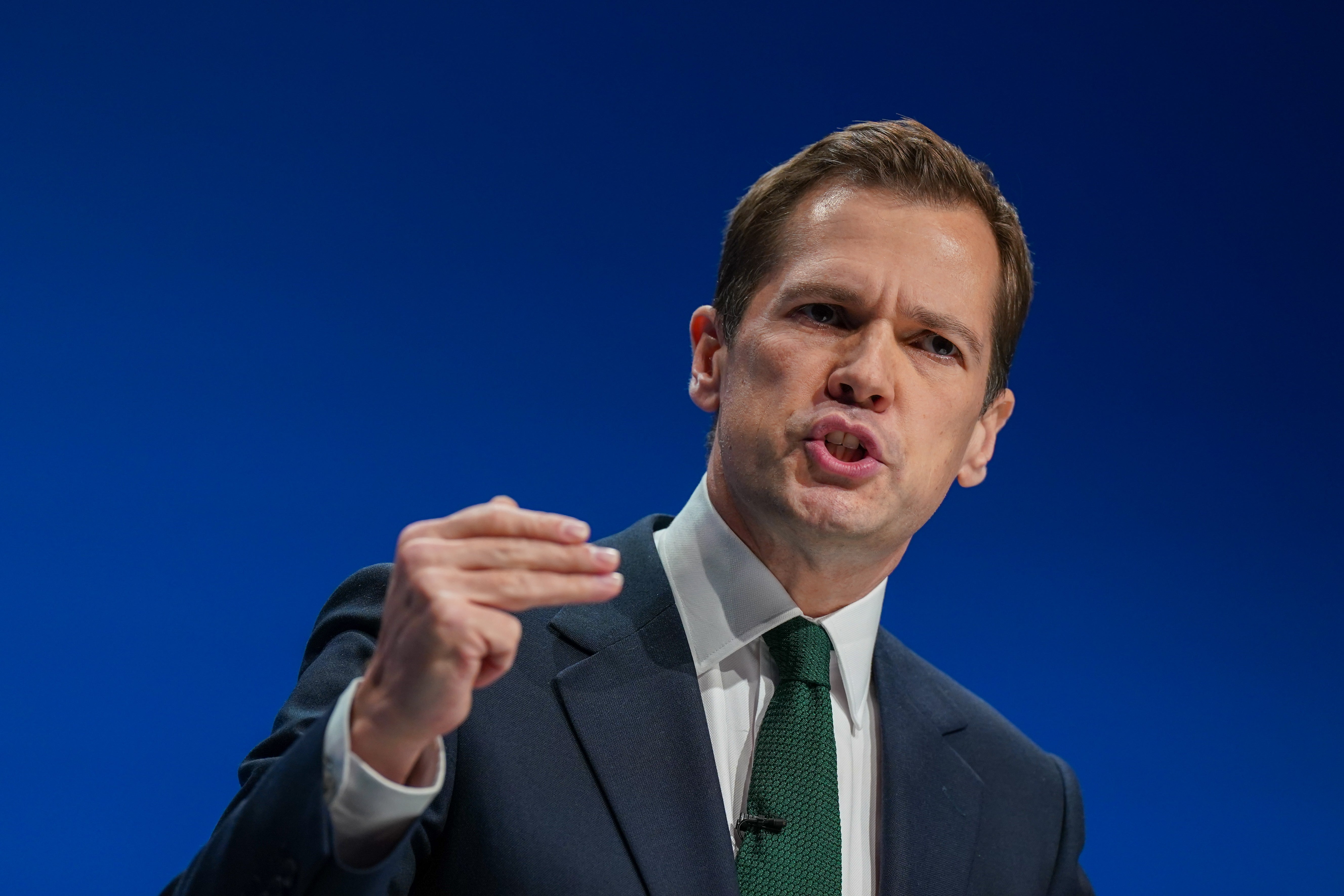 Robert Jenrick has stated he wishes ‘to send Nigel Farage back to retirement’