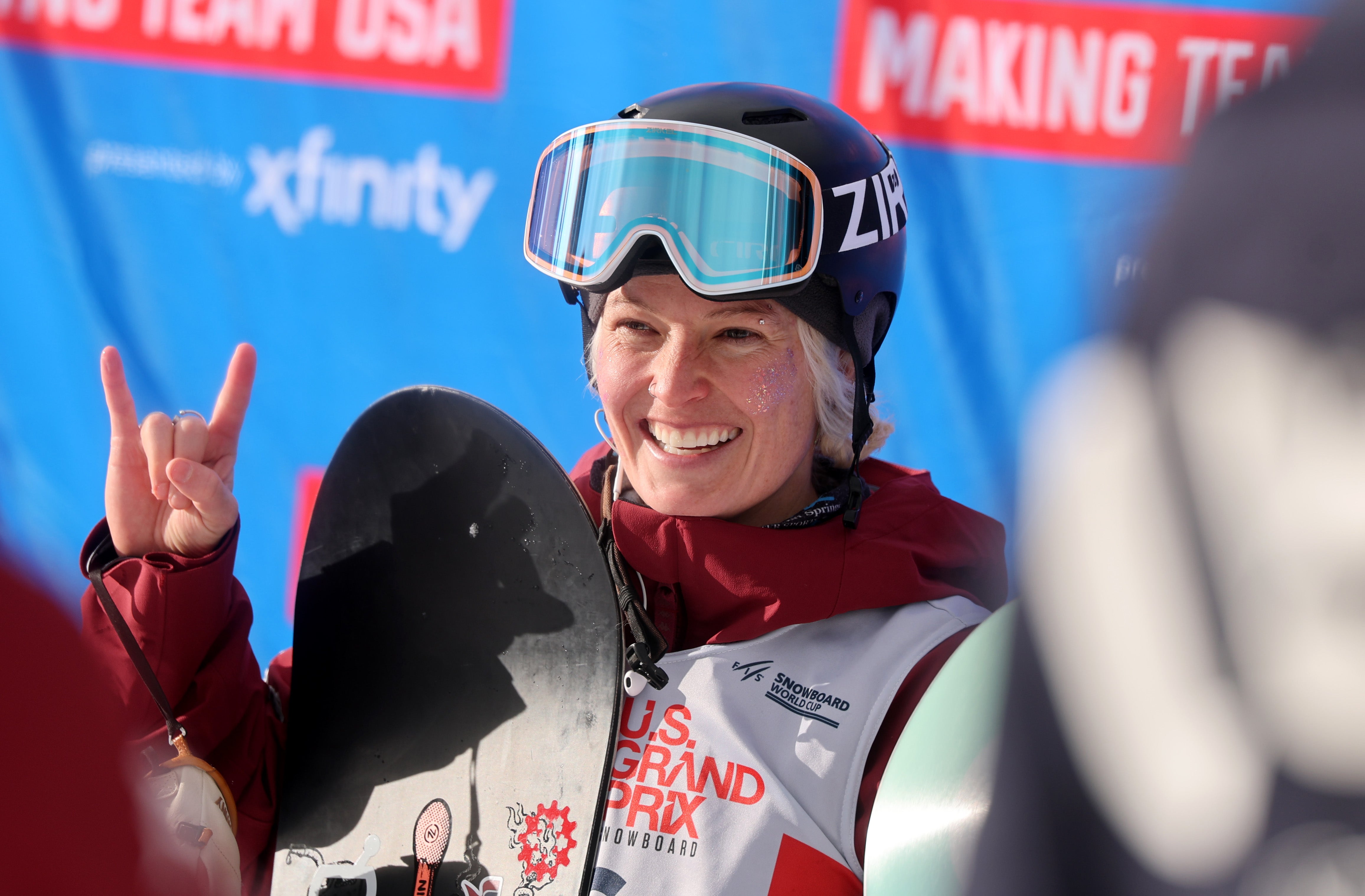 Maddy Schaffrick returned to snowboarding in 2024